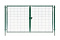 Ворота Medium New Lock 2,03х3,5 RAL 6005