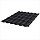Металлочерепица Stynergy Garda Rooftop Бархат RAL 9005 0,5 сталь 1 кв.м