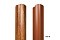 Штакетник М-образный А 0,4 PE RAL 9003 сигнальный белый