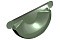 Заглушка торцевая универсальная Optima Matt 125мм RAL 8017