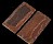 Песчаник красный 100х100, 100х200, 200x200 с заколом, толщина 40 мм