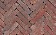 Клинкерная тротуарная брусчатка Penter Ruston tumbled, 200*50*85 мм