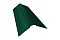 Планка конька фигурного 150x150 0,45 PE-Double RAL 6005 зеленый мох