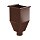 Воронка водосборная удлиненная (Коричневый (RAL8017))