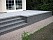 Клинкерная ступень прямоугольная рядовая Stroeher Loftstufe Keraplatte Aera T 705 beton 294х340х35х11 мм
