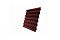 Профнастил С21R Grand Line 0,5 GreenCoat Pural BT, matt RR 29 красный (RAL 3009 оксидно-красный)
