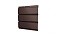 Софит металлический без перфорации 0,5 Satin с пленкой RAL 8017 шоколад