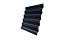 Профнастил HC35R Grand Line 0,5 PurLite Мatt RAL 7024 мокрый асфальт