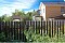 Штакетник П-образный А фигурный 0,45 Print Twincolor Choco Wood