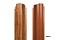 Штакетник П-образный А фигурный 0,45 Print Twincolor Snow Wood