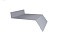 Отлив простой 150 0,5 Satin с пленкой RAL 7004 сигнальный серый