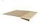 Планка начальная 0,5 Satin с пленкой RAL 1015 светлая слоновая кость